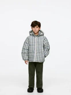 Print Puffer Jacket