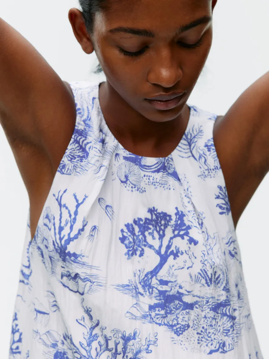 Printed Maxi Dress