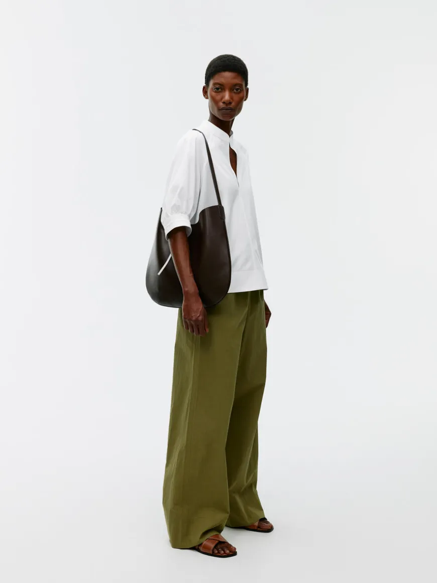 Puff-Sleeve Blouse