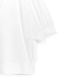 Puff-Sleeve Blouse