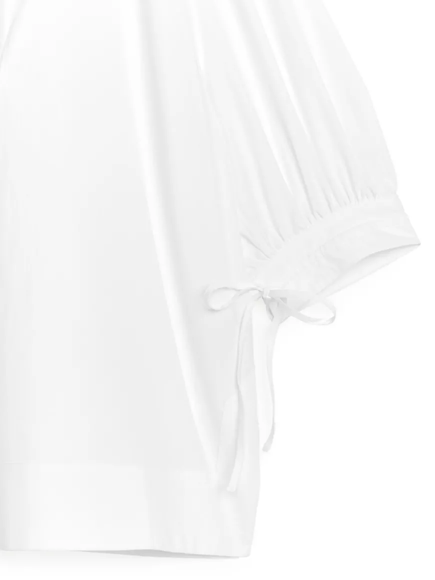 Puff-Sleeve Blouse