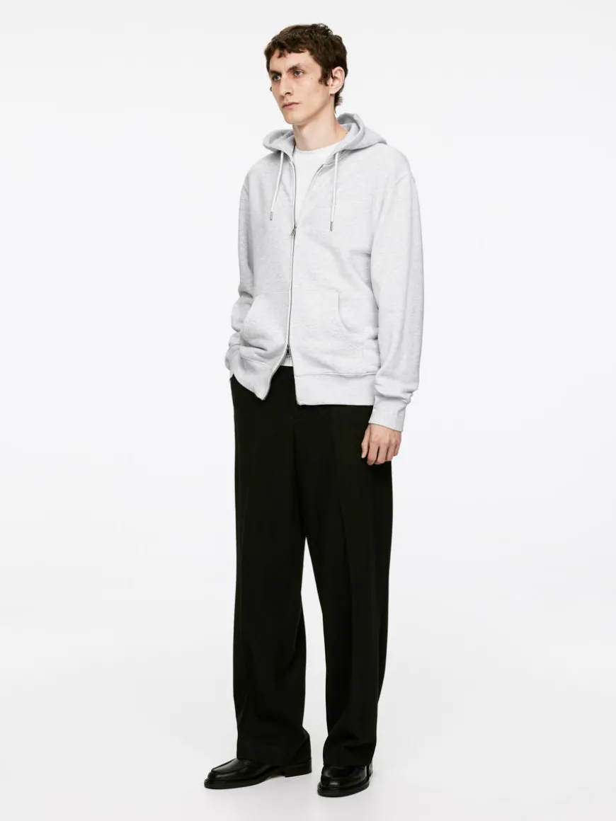Relaxed Zip Hoodie