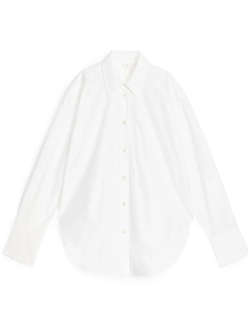 Relaxed-Fit Poplin Shirt