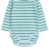 Ribbed Long-Sleeve Bodysuit