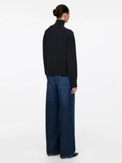 Roll-Neck Wool Jumper