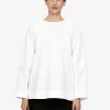Scoop-Back Blouse