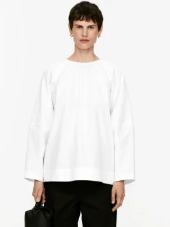 Scoop-Back Blouse