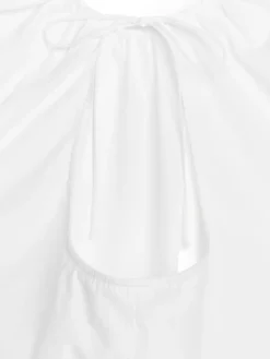 Scoop-Back Blouse