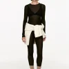 Silk Rib Leggings