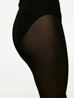 Silk Rib Leggings