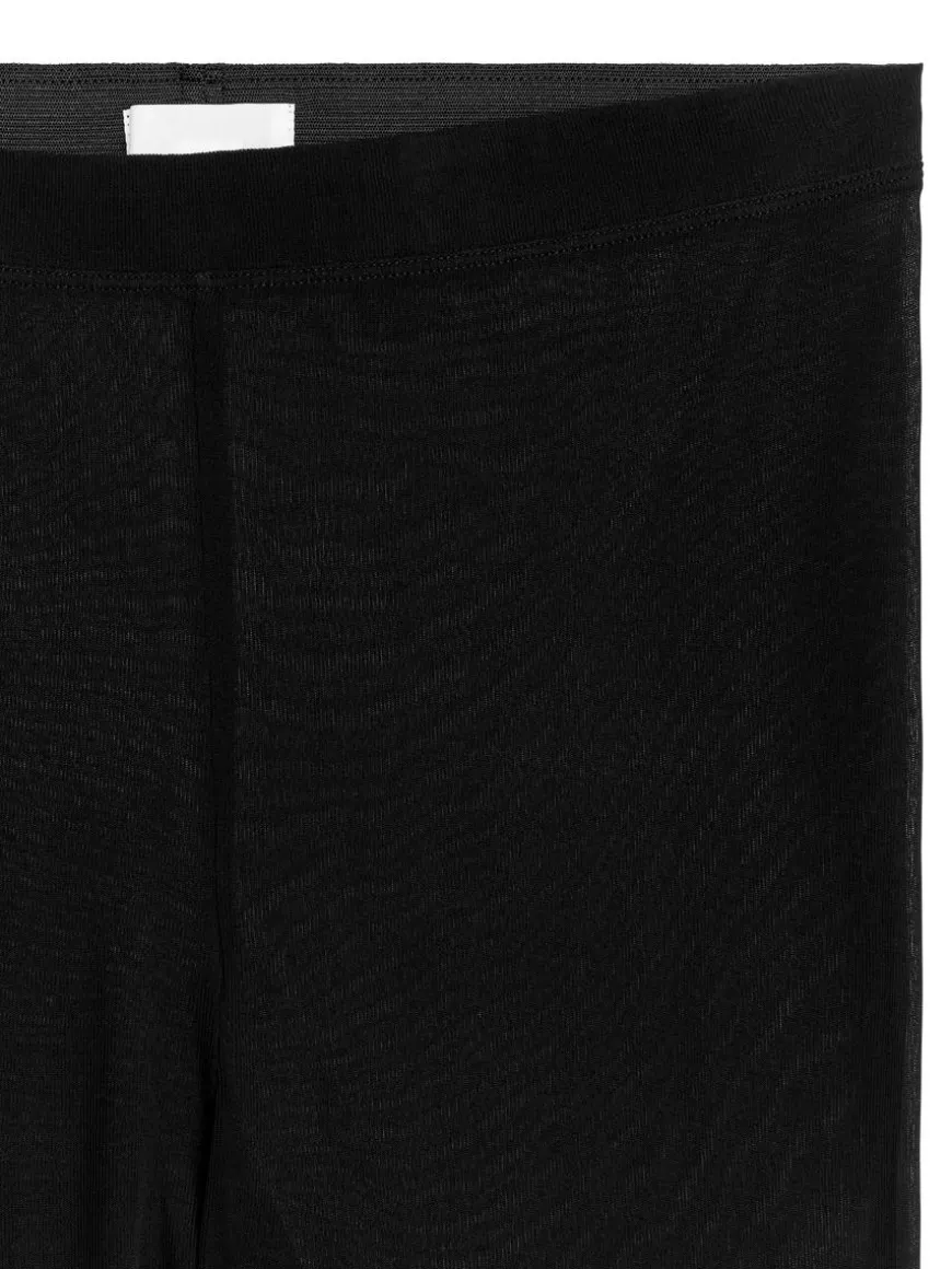 Silk Rib Leggings