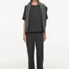 Silk-Crepe Trousers