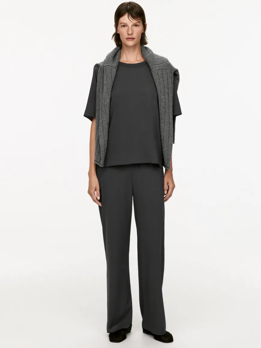 Silk-Crepe Trousers