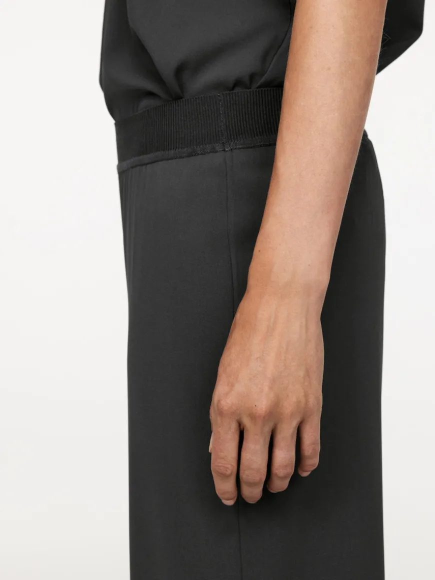 Silk-Crepe Trousers