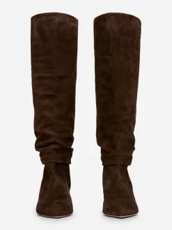 Slouchy Suede Boots