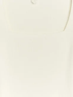 Square-Neck Rib Top