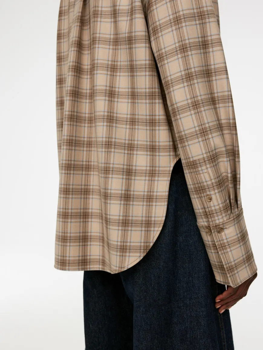 Stand- Collar Shirt