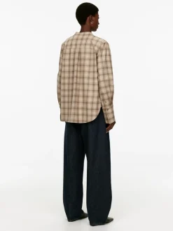 Stand- Collar Shirt