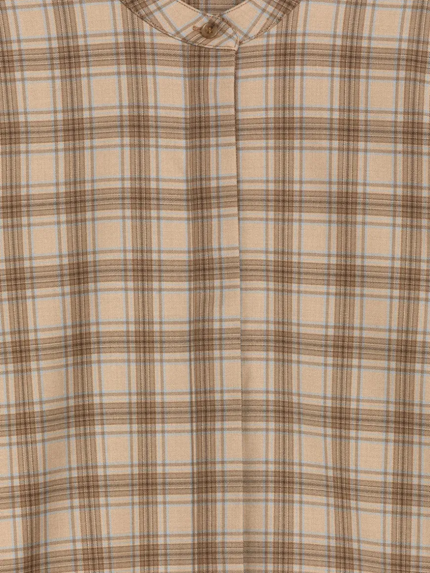 Stand- Collar Shirt