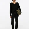 Stretch Zip-Detail Trousers