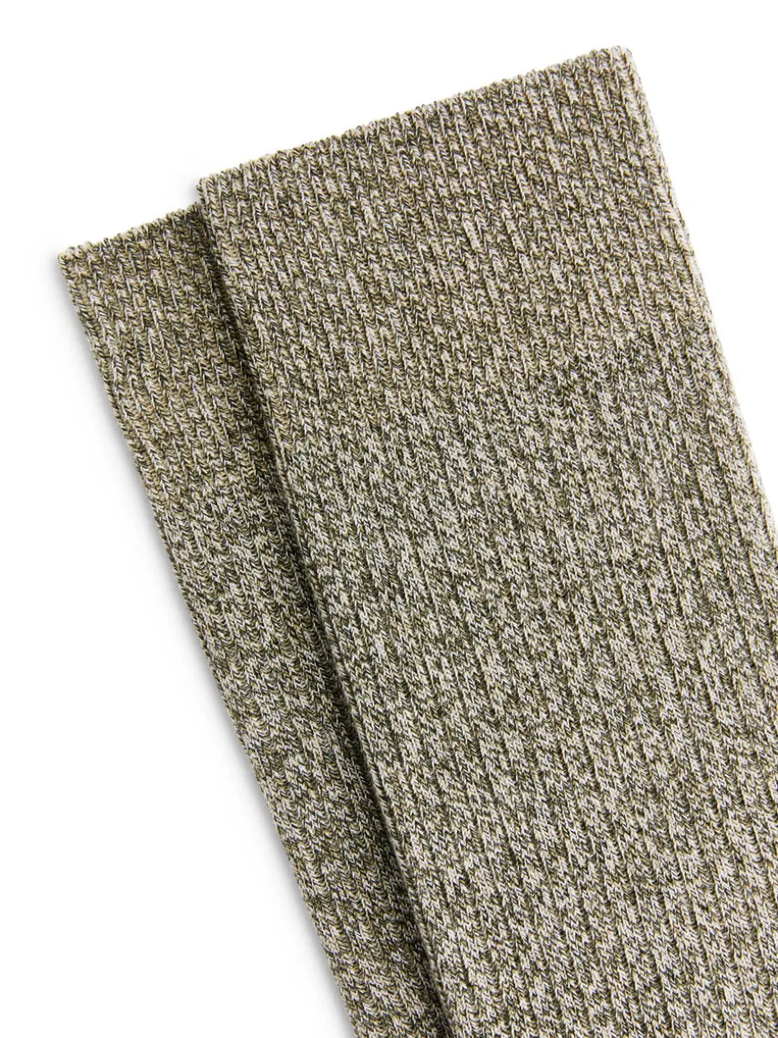 Supima Cotton Rib Socks
