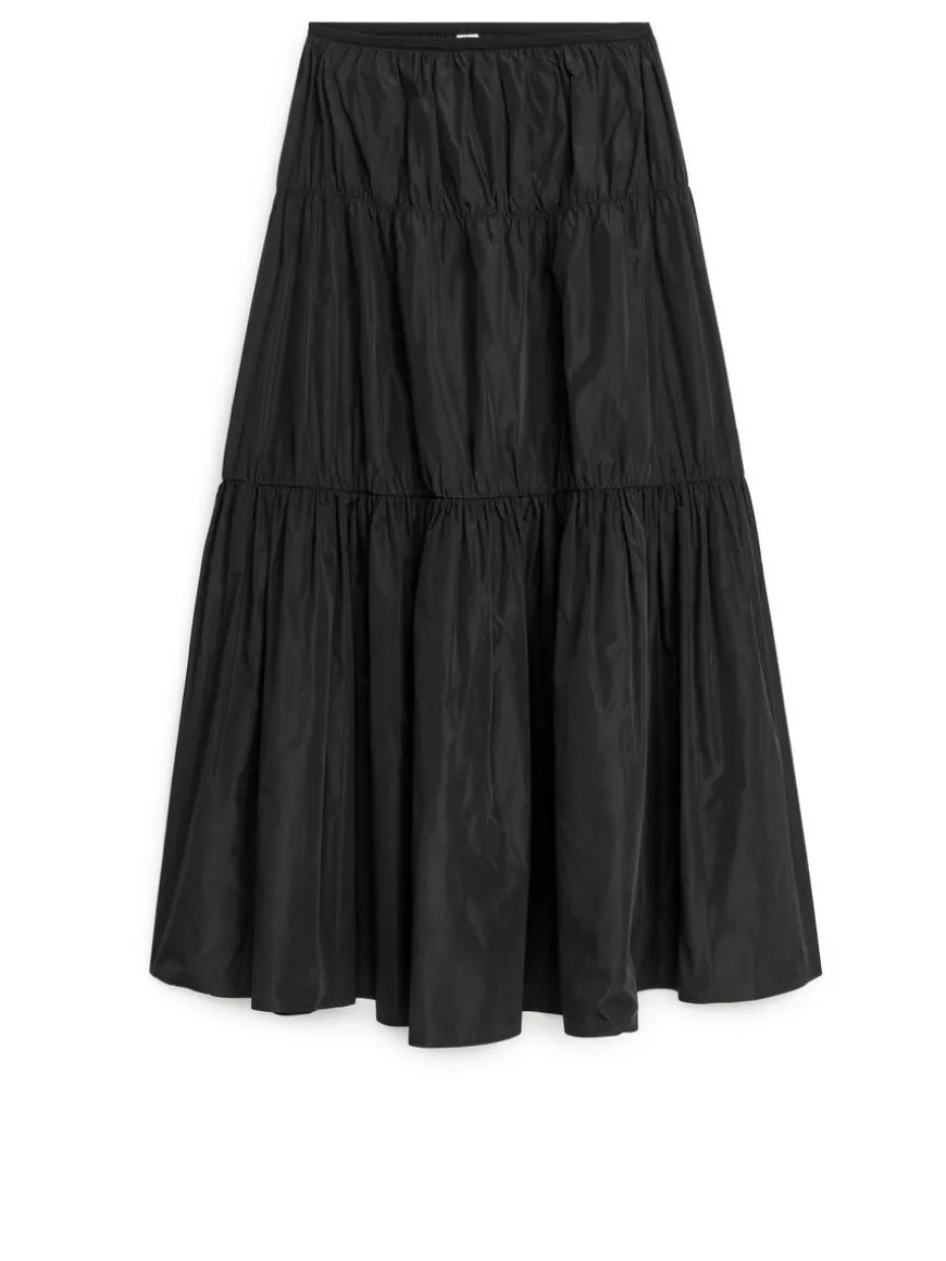 Tiered Maxi Skirt