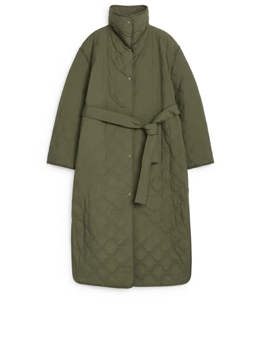 Upcycled Down Liner Coat