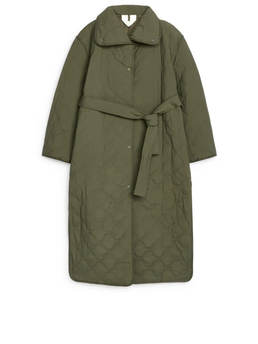 Upcycled Down Liner Coat