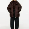 Upcycled Down Relaxed Jacket