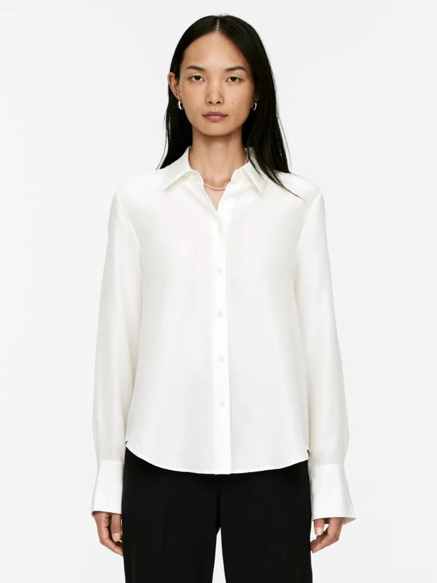Washed Silk Shirt