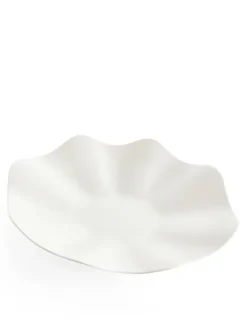 Wavy Stoneware Bowl