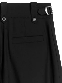 Wide Twill Trousers