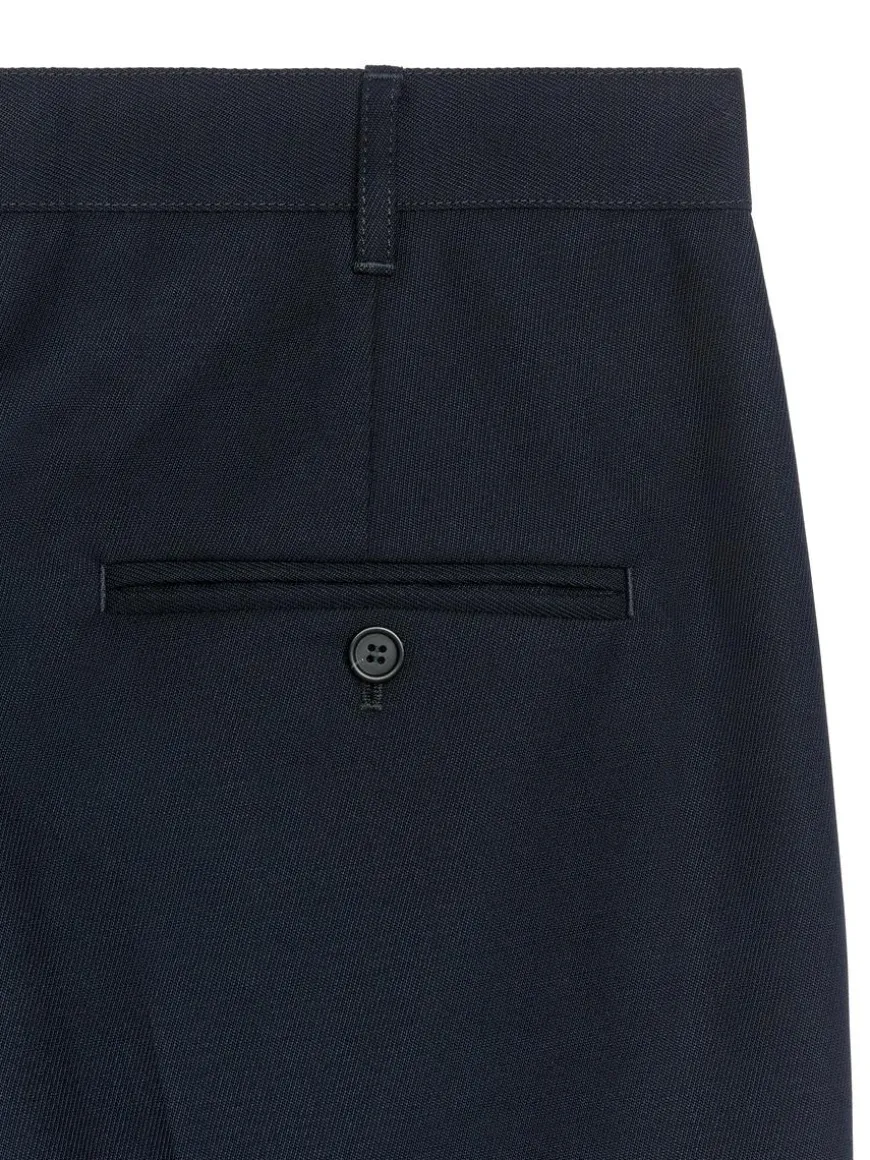 Wide Wool Trousers