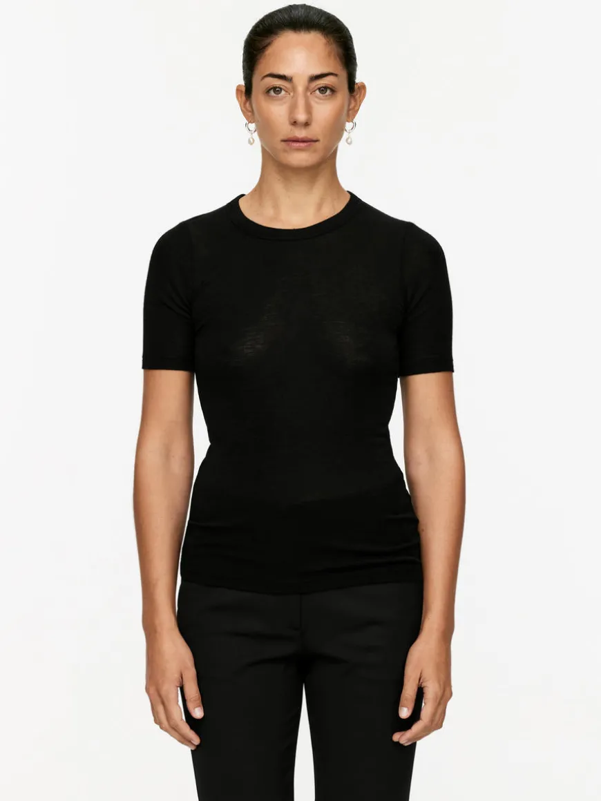 Wool Rib T-Shirt