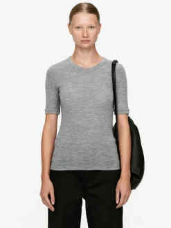 Wool Rib T-Shirt
