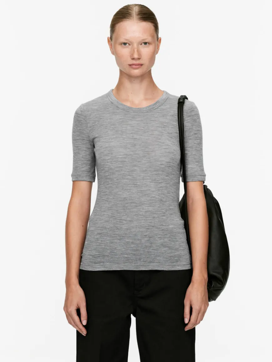 Wool Rib T-Shirt