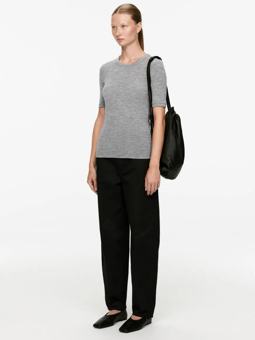 Wool Rib T-Shirt