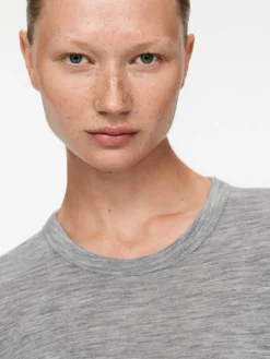 Wool Rib T-Shirt