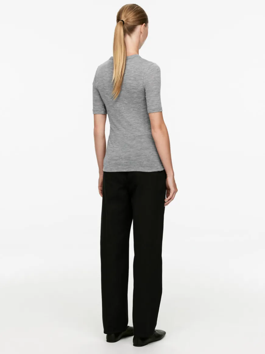 Wool Rib T-Shirt