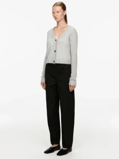 Wool-Mohair Blend Cardigan